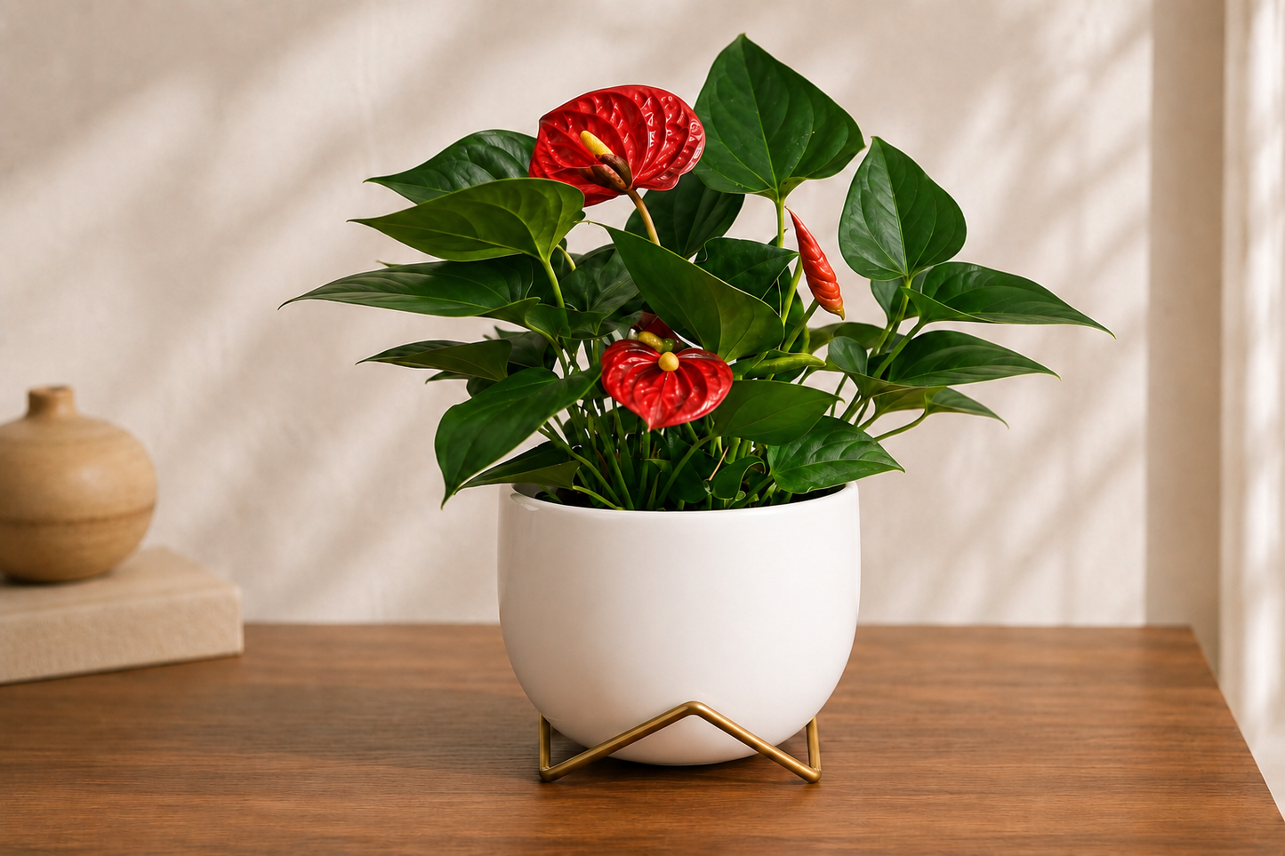 ✨ Elegant Red Anthurium for Every Space
