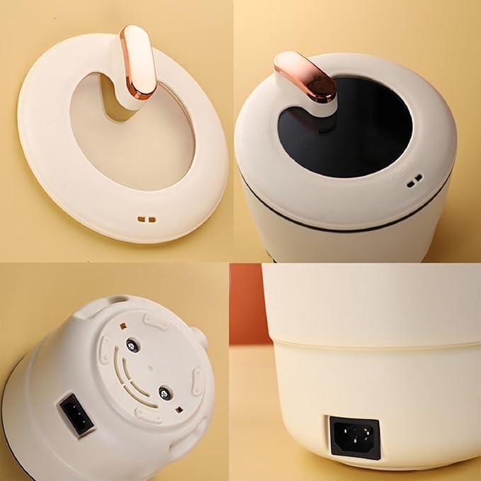 1.8 L Multifunctional Electric Non-Stick Pot With Transparent Lid